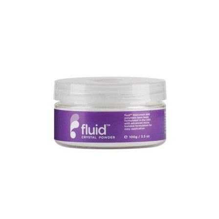 Fluid Nail Design Powders - clear 100gm